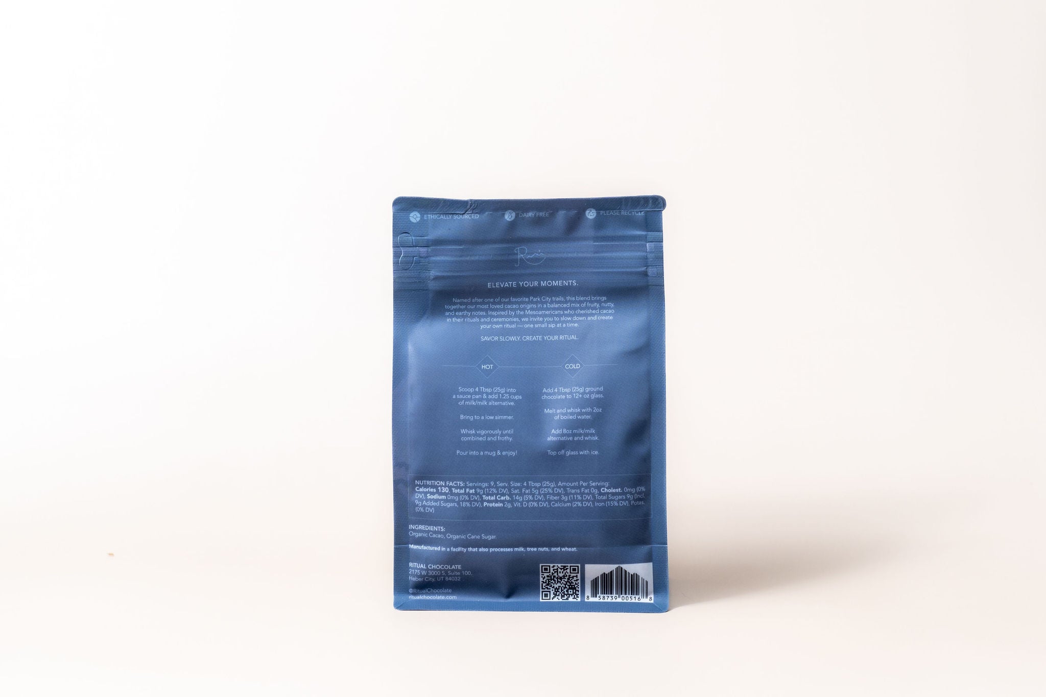 Mid Mountain Blend Drinking Chocolate 65%