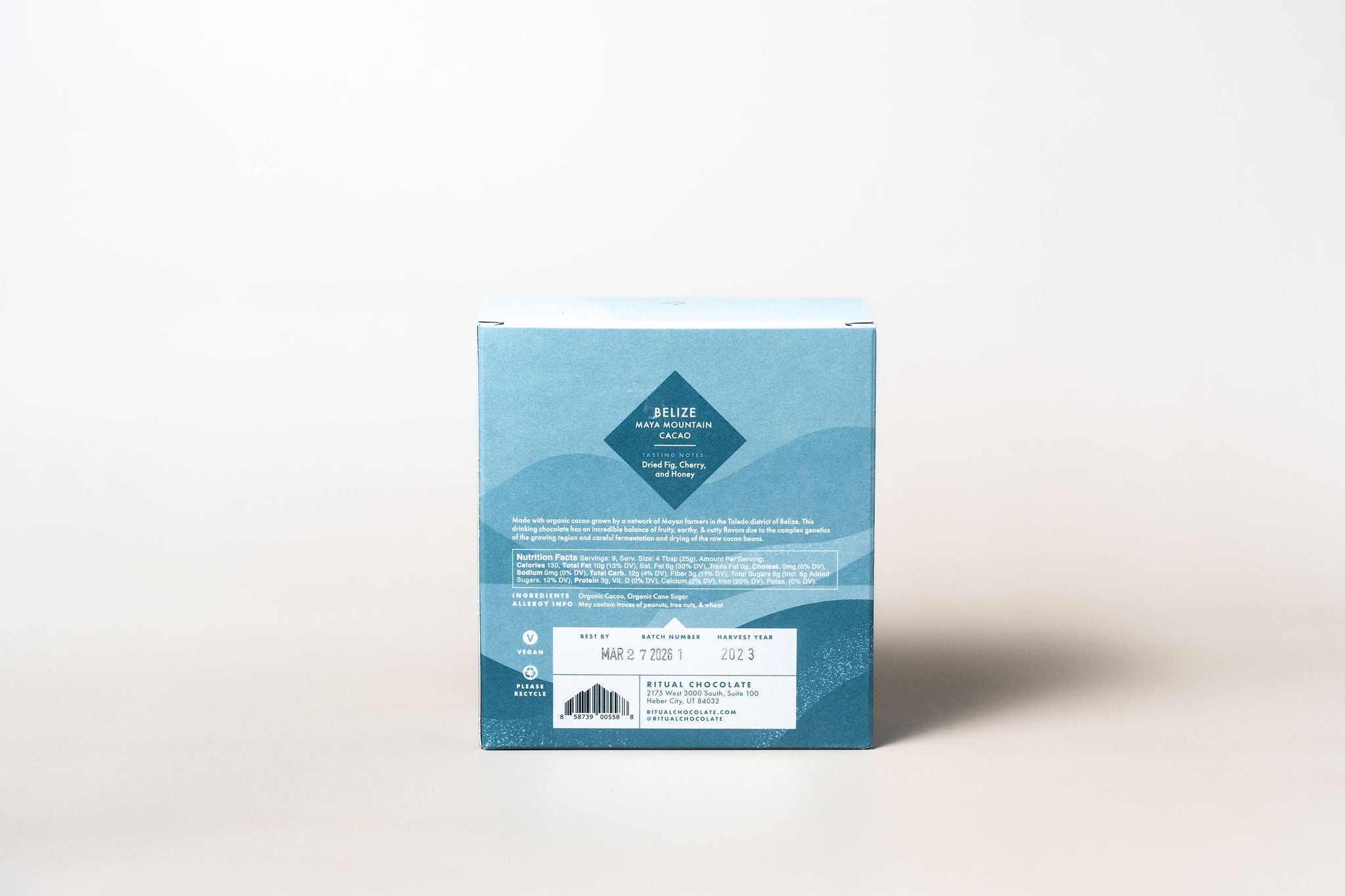 Belize Drinking Chocolate 75%